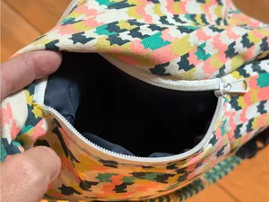 KAVU Paxton Pack Rope Sling Crossbody Bag Neon Multicolored thumbnail 6