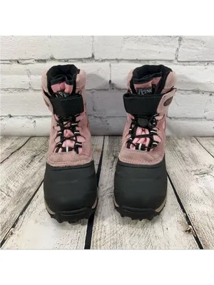 Ranger Pink Snow Boots Thermolite Insulation Waterproof Adjustable Strap Sz5 Size 5 thumbnail 4