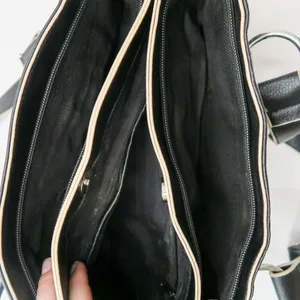Vintage 90s Black Pebbled Shoulder Bag Purse thumbnail 8
