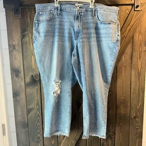 NWT Madewell Curvy Perfect Vintage straight Jean‎ thumbnail 4
