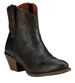 Ariat darlin cowboy booties thumbnail 1