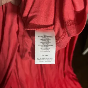Material Girl Red Maxi dress Layered Mini Skirt‎ Sleeveless size S illusion thumbnail 7