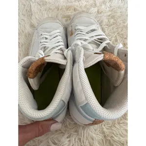 Nike Blazer Mid 77 SE Indigo White‎ Blue Botanical Cork High Top Sneakers 6.5 thumbnail 8