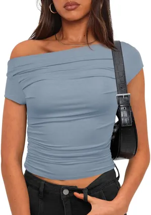 Amazon Off Shoulder Going Out Top thumbnail 1