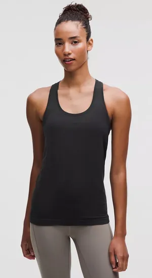 Lululemon black razor back tank top thumbnail 1