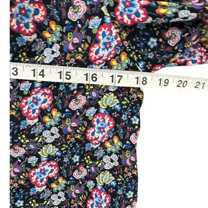 Frame One Shoulder Top Womens M Coastal Blue Multicolor Floral‎ Boho Chic ASO thumbnail 7
