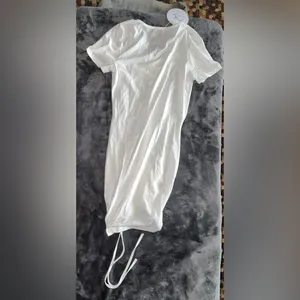 Princess Polly Viktoria Mini Dress in White Size 6 New with tag thumbnail 12