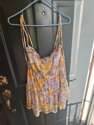 Lush Dress Clothing Mini Floral thumbnail 3