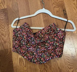 ZARA Corset Floral thumbnail 1