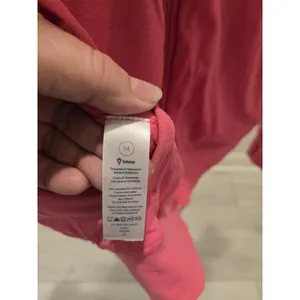 ​Ivivva Lululemon Girls 14 Reversible Full Zip Hoodie Gray Hot Pink Thumbholes thumbnail 11
