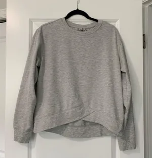 Zella Grey Crewneck Sweatshirt Pullover thumbnail 3