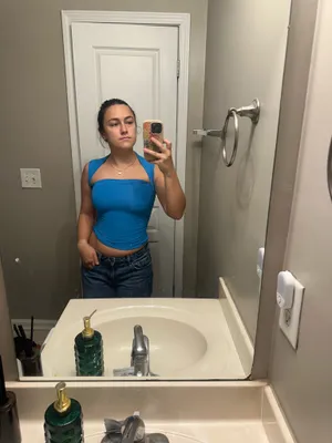 Aritzia Blue Tank Top thumbnail 2