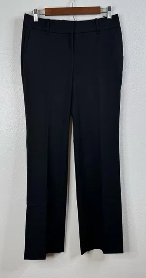 Ann Taylor The‎ Trouser Pant in Black Size 2 thumbnail 1