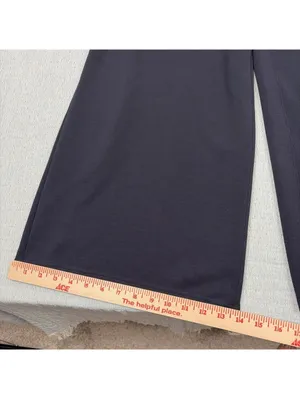 Spanx AirEssentials Wide Leg Pants Loungewear Black Women's Size APPROX Large thumbnail 4