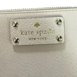Kate Spade Wallet Womens One Size Pink Leather Zip Around Logo Continental thumbnail 3