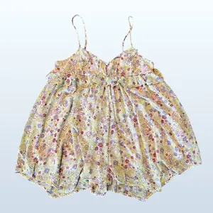 SOLD OUT, NWT Chiffon Floral Romper, XS thumbnail 10