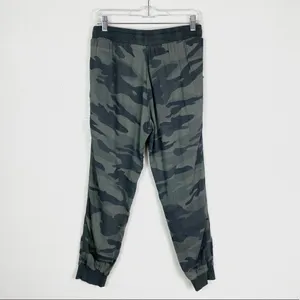 Splendid Army Green Camo Print High Rise Jogger Pants thumbnail 2