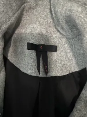 Yuan gray dress coat thumbnail 2