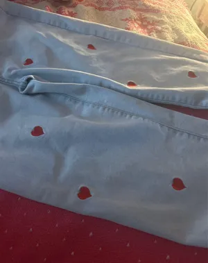 Pink Lily Red Heart Jeans  thumbnail 2
