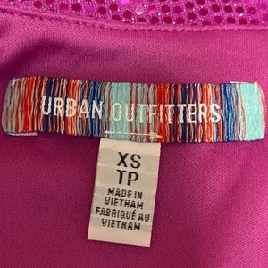 Urban Outfitters Metallic Purple Glitter Cowl Sequin Sleeveless Mini Dress XS thumbnail 8