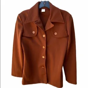 Vintage Polyester Jacket‎ Size 10 thumbnail 6