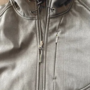 Women’s Dark Gray Ski Jacket with Hood Slim Fit Size M thumbnail 9