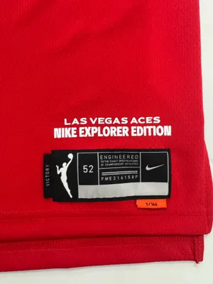 Nike Las Vegas Aces A’ja Wilson #22 Explorer Edition Jersey XL 52 WNBA Dri-FIT Red thumbnail 4