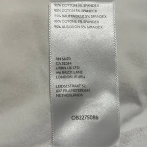 Pilcro Anthropologie Twist-Front Halter-Neck Top Size L White thumbnail 5