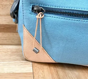 Free People We The Free Blue Canvas Convertible Crossbody Bag thumbnail 8
