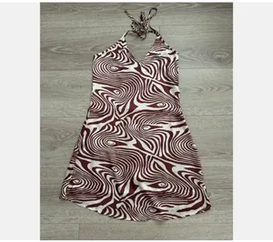 Princess Polly NWT Sz 0 Satin Halter Style Dress thumbnail 4
