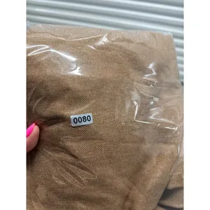Camel‎ Brown Wide Leg High Waisted Trousers Flap Pockets Runs Small 1XL thumbnail 8