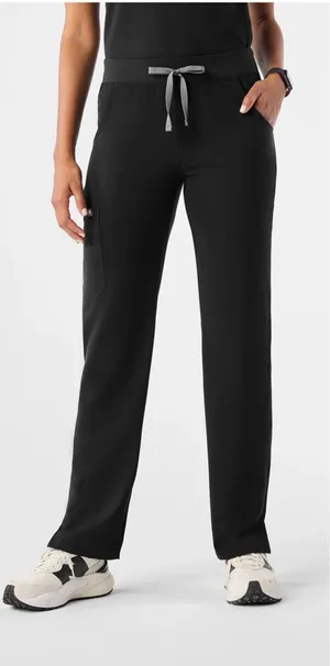 Figs Kade Cargo Black Scrub Trousers (Size XS/T) thumbnail 1