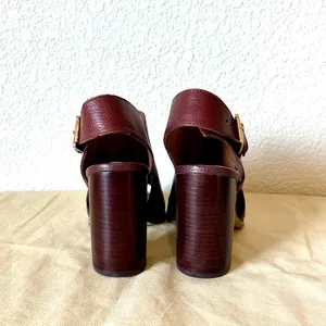 Tommy Hilfiger Leather Sling back Heels thumbnail 5