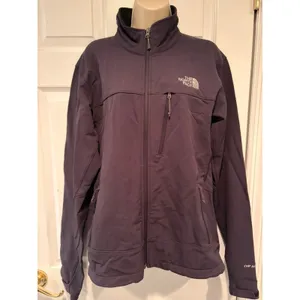 The North Face‎ Apex Soft Shell Jacket Womens M Black Full Zip Outdoor Hiking thumbnail 2