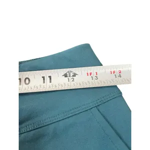 Fabletics High Waisted Hybrid Cargo Pants Short Inseam Teal Blue S Stretch NWT thumbnail 13