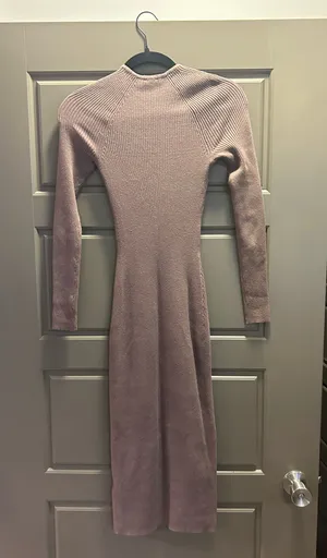 Abercrombie Midi Cut Out Sweater Dress thumbnail 3