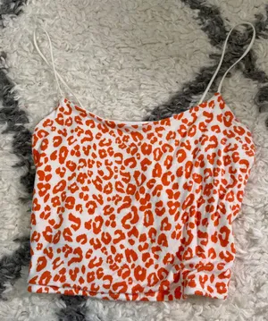 PacSun Pink Leopard Tank thumbnail 1