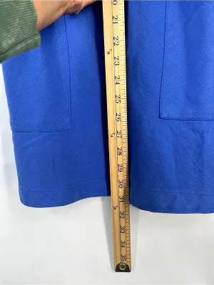Noble Organic Tank Suit French Blue Zip Front Utility Romper XS thumbnail 11