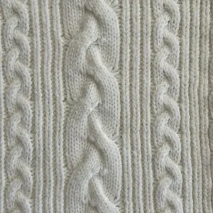 Gianni Bini Olga Cableknit Mini Skirt Size Large, Ivory, Nwt thumbnail 7