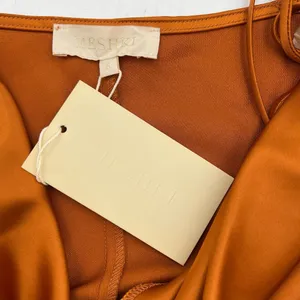 Meshki Tabitha Cowl Neck Midi Dress Burnt Orange thumbnail 4