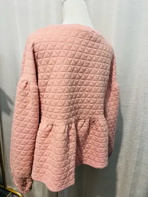 Quilted women top Pink Size M thumbnail 3