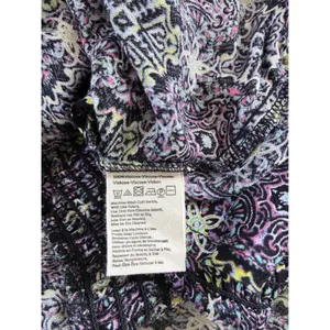 Free People Purple Kaleidoscope Medallion Off Shoulder Crop Top Shorts Set S/P thumbnail 8