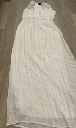 I.N. Studio White Maxi Dress Size L thumbnail 1
