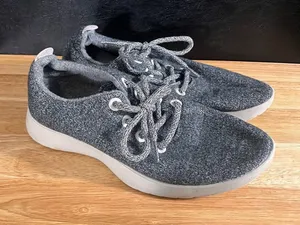 Allbirds Gray The Wool Runner Sneakers Size 8‎ thumbnail 1