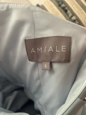 Amsale bridesmaids Sonia dress thumbnail 5