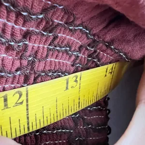 Rust Puff Sleeve‎ Babydoll Maxi Dress Fairy Renaissance Victorian Small thumbnail 5