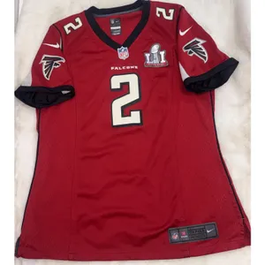 Atlanta Falcons Matt Ryan #2 Super Bowl LI NFL Football Nike Red Jersey Sz Large thumbnail 12