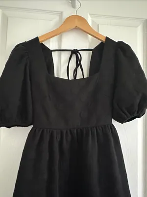 Altar’d State Puff-Sleeve Square Neck Dress thumbnail 3