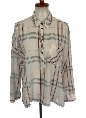BDG Urban Outfitters Medium Plaid Button Up Long Sleeve‎ Shirt thumbnail 1