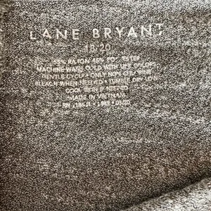 Lane Bryant Short Sleeve Greenish/Gray Top Size 18/20 thumbnail 6